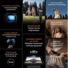 DJI Osmo Pocket 3 4K Action Camera - Capture Stunning Moments with Ultimate Portability!